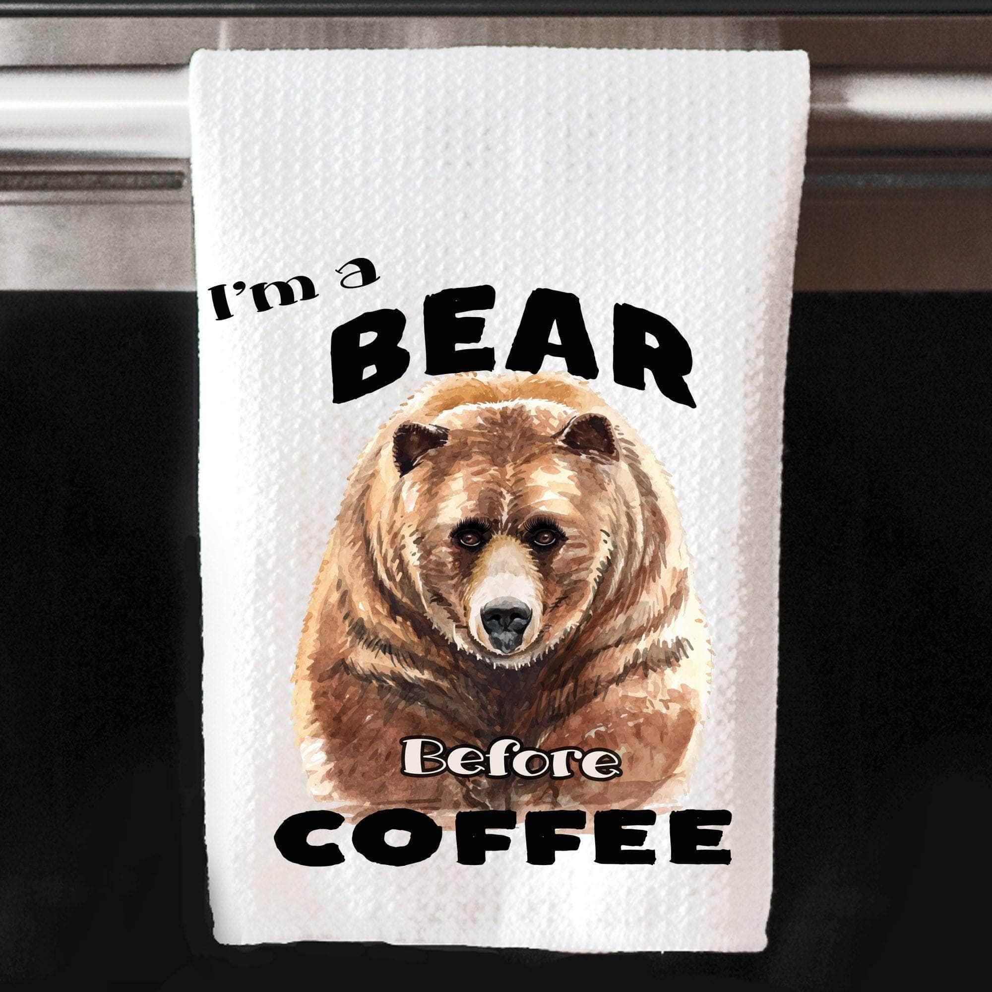 Grizzly Bear Kitchen Towel