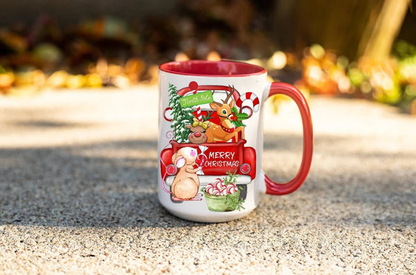 Christmas Mouse Mug - Christmas Mouse Mug - Personalized Mug -37839