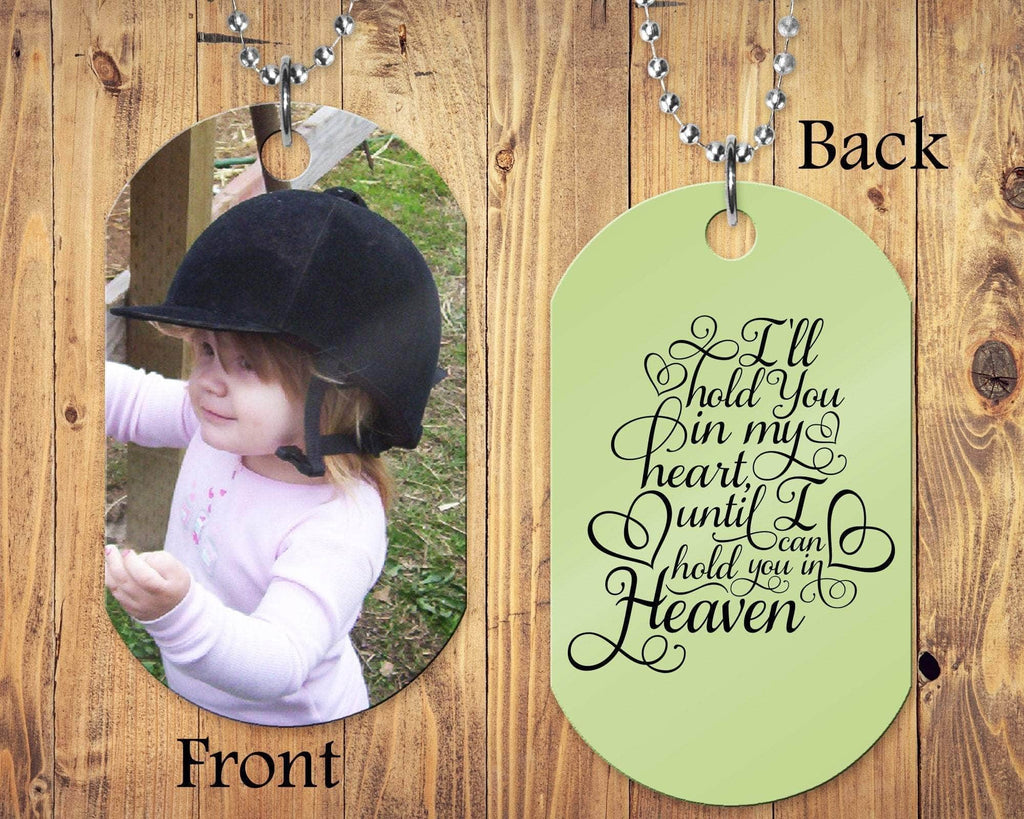 personalizedkreation-7068 Jewelry In Memory Personalized Dogtag | Memorial Photo Dogtag | Photo Sympathy Gifts