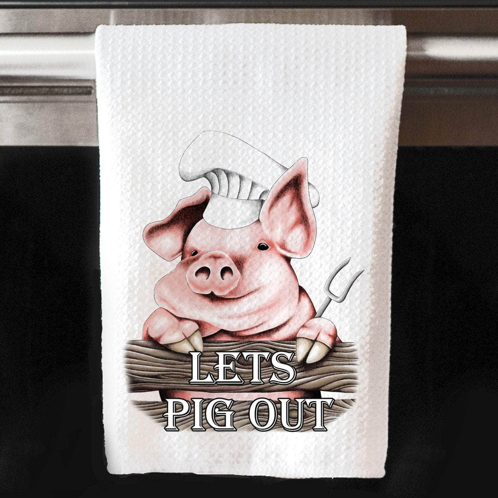 personalizedkreation-7068 Kitchen Towels/Decor Personalized Chef Kitchen Towels | Farmhouse Kitchen | Custom Chef Gift