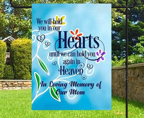 Personalized Kreation Memorial Flags Personalized In Memory Photo Flag | Sympathy Gifts | Photo Memorial Garden Flag