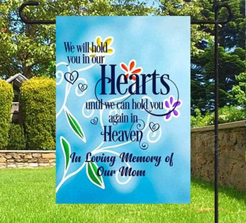 Personalized Kreation Memorial Flags Personalized In Memory Photo Flag | Sympathy Gifts | Photo Memorial Garden Flag